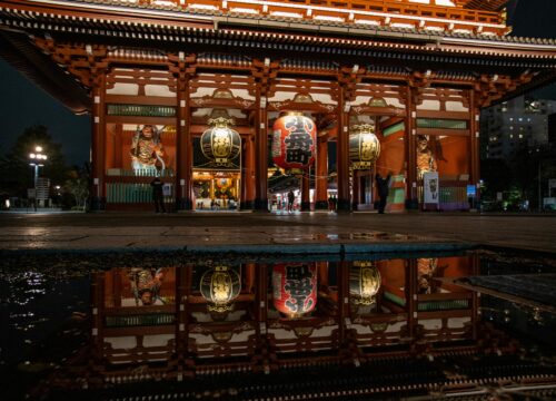 Senso-Ji Temple at night